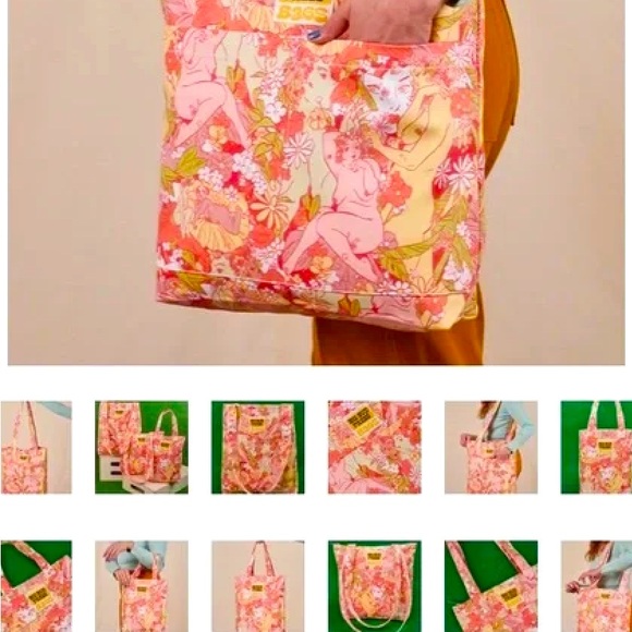 Big Bud Press RARE LIMITED EDITION & NWOT Spring Rapture Mini Tote - Picture 3 of 8